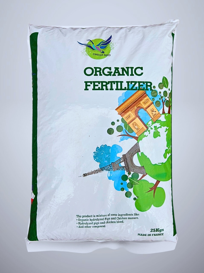 Phân hữu cơ dạng viên Pháp - Bao 25kg