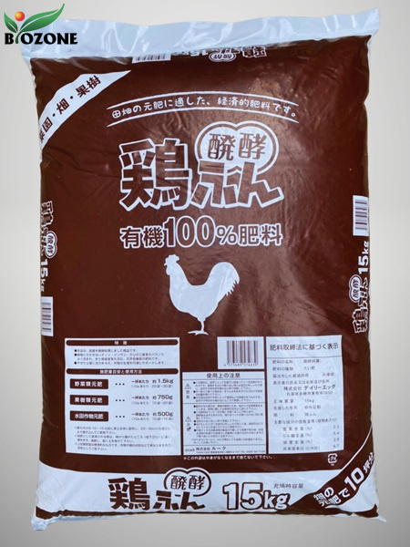 Phân gà hữu cơ dạng bột Nhật Bản bao 15kg