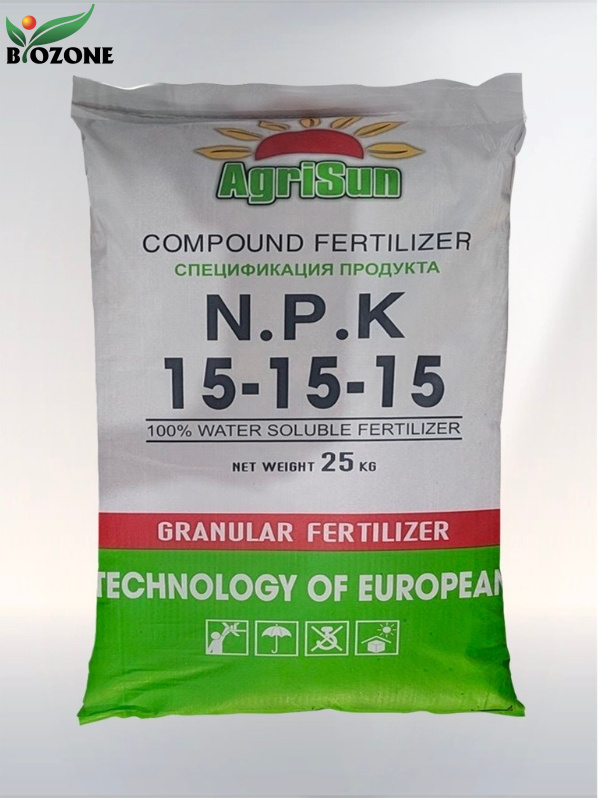 Phân bón hỗn hợp N.P.K 15-15-15