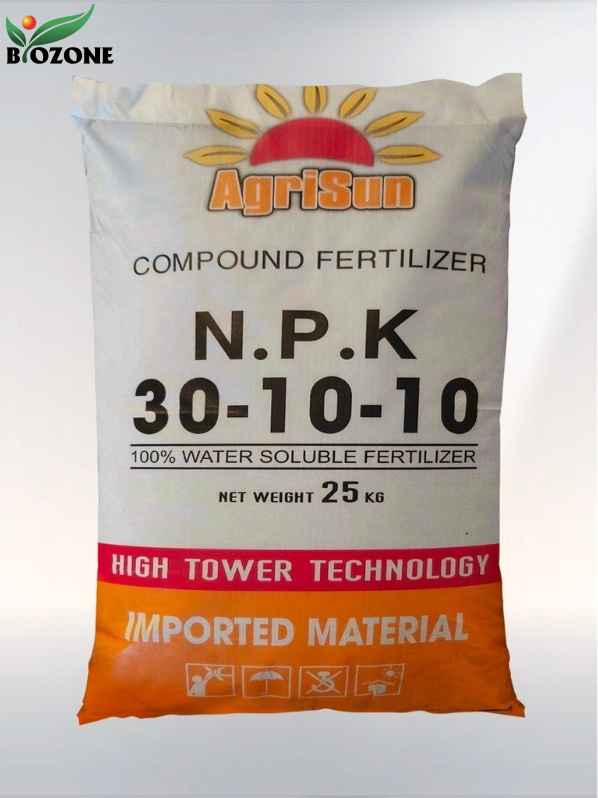 Phân bón hỗn hợp N.P.K 30-10-10